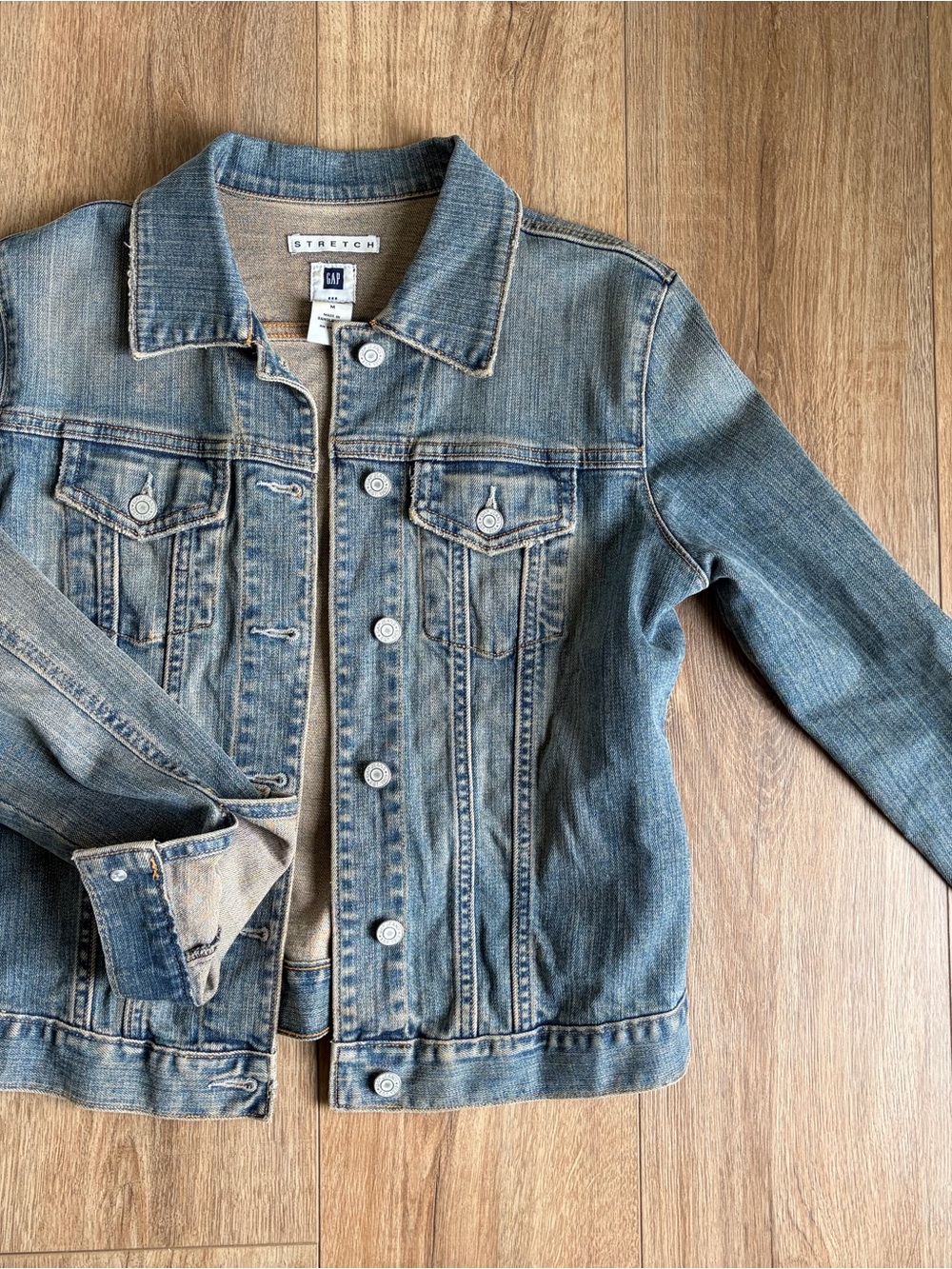 GAP Kids Light Blue Stretch Denim Jacket